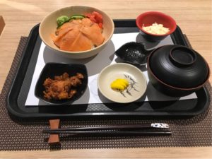 チェンナイ北海道レストラン サーモン丼