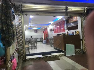 チェンナイのレストラン 店内