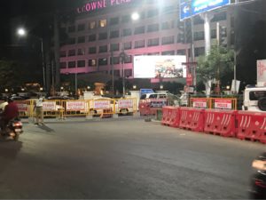 チェンナイ 停電の信号