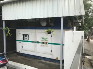 インドの自家発電装置