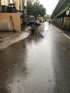 雨季のチェンナイ