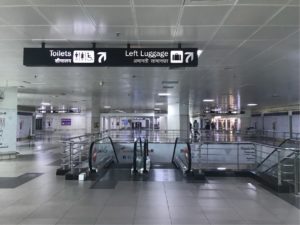 ニューデリー空港ターミナル3 メトロニューデリー空港駅