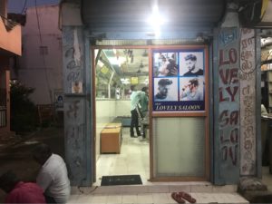 チェンナイ 床屋