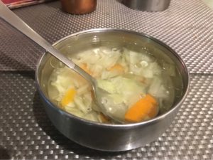 インド　ベジクリアスープ