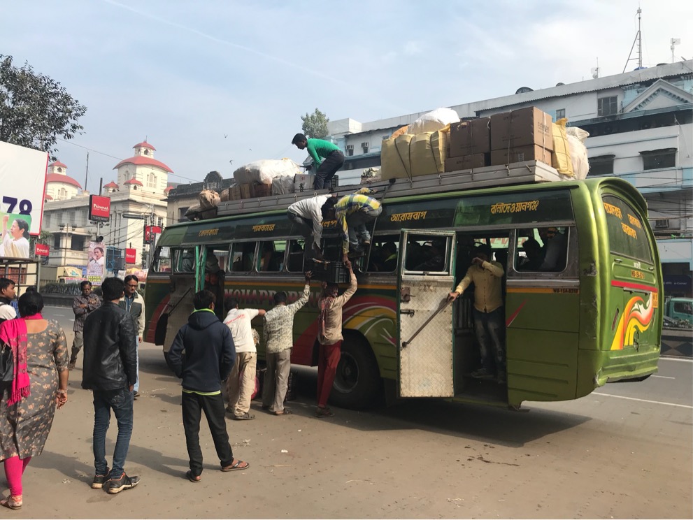 インド・コルカタ・街角