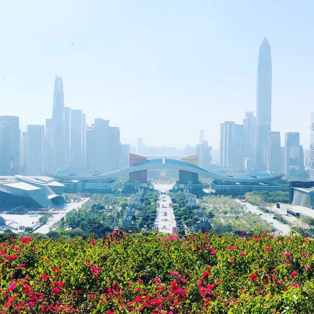 深圳　蓮花山公園