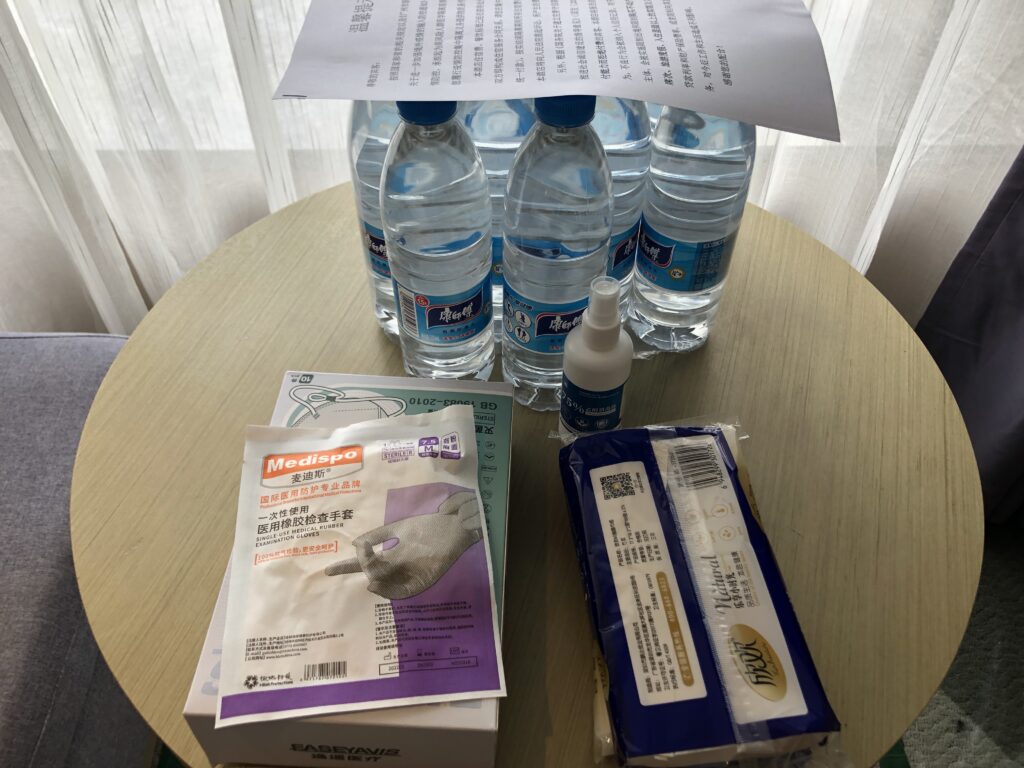 中国隔離ホテル