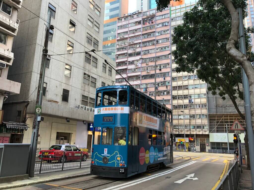 香港のトラム
