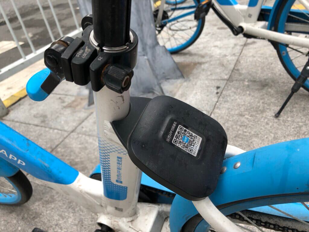 中国　シェアサイクル