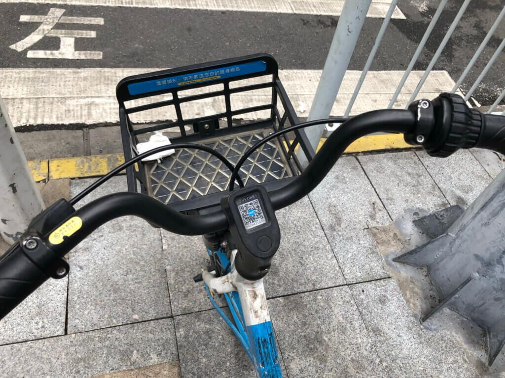 中国　シェアサイクル