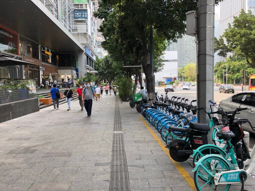 中国　シェアサイクル