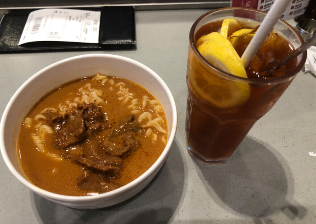 香港の朝ご飯